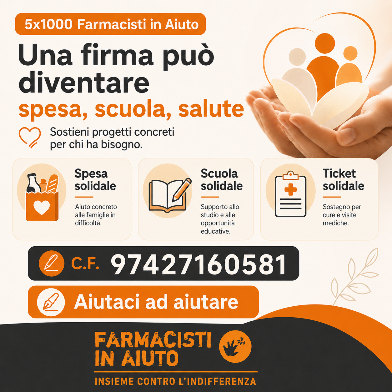 Il tuo 5×1000 può diventare aiuto concreto